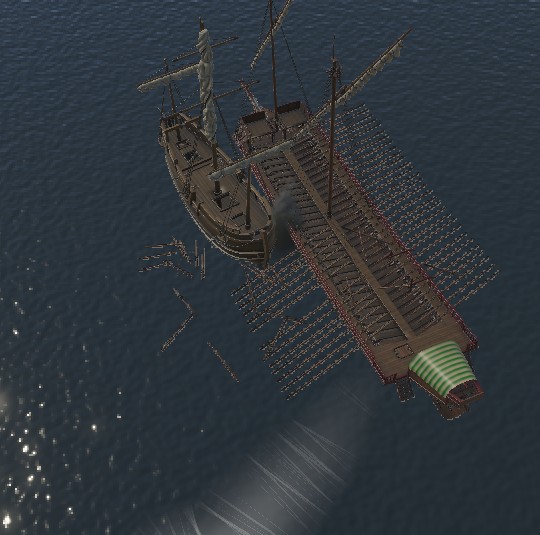 Physics-Based Naval Combat